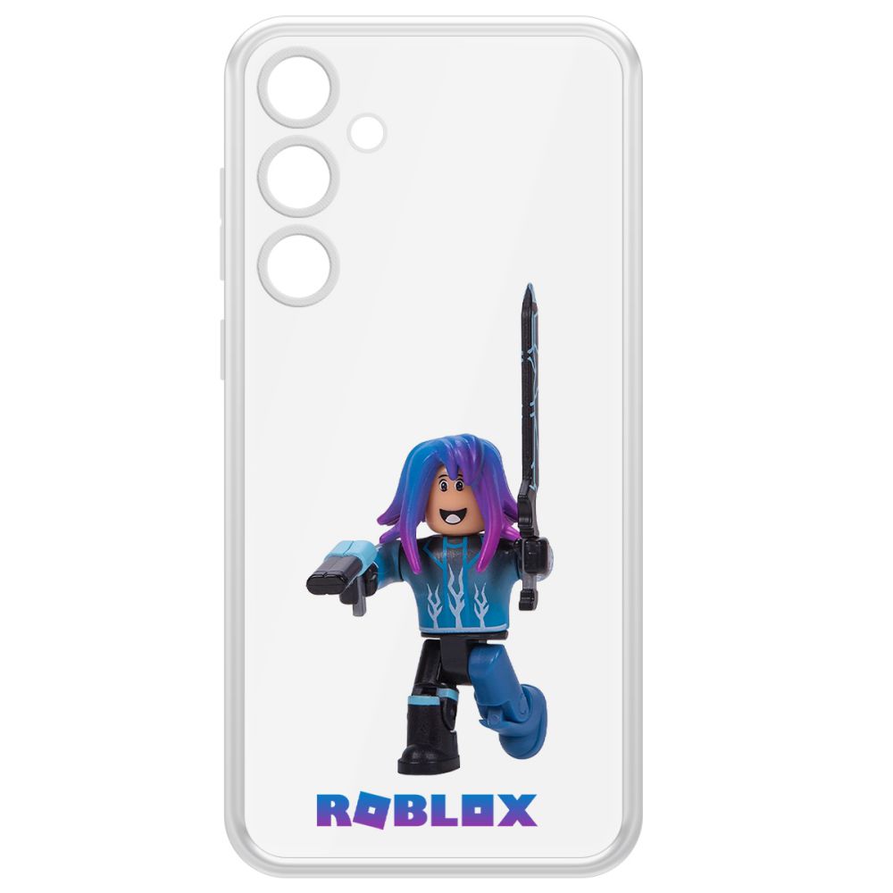 

Чехол-накладка Krutoff Clear Case Roblox-Паркурщик для Samsung Galaxy A55 5G (A556), Прозрачный