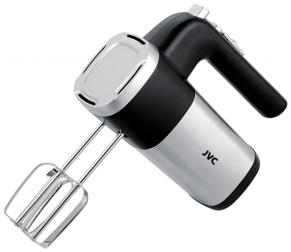 Ручной миксер JVC JK-MX121 серебристый, черный ручной миксер prepmix hm462110