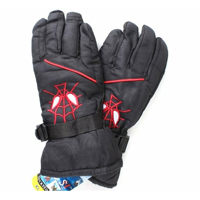 

Перчатки детские Fobs черные M-XL