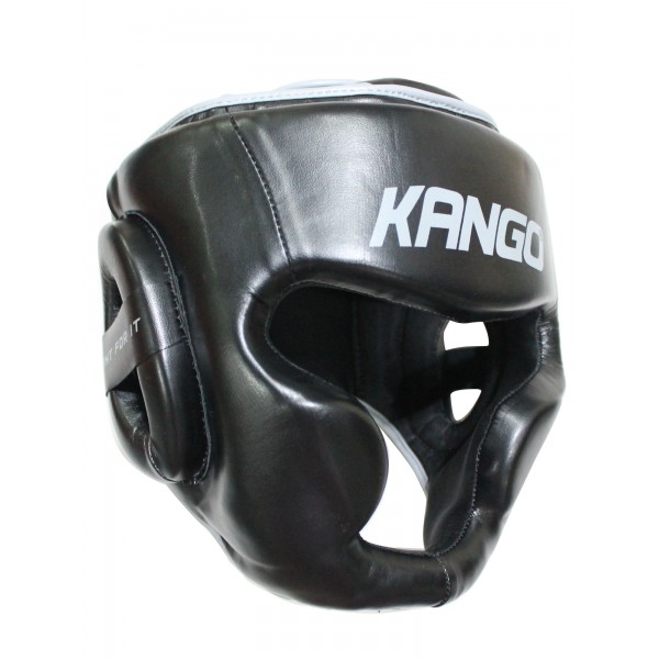 фото Шлем kango khg-070, черный/белый, l/xl