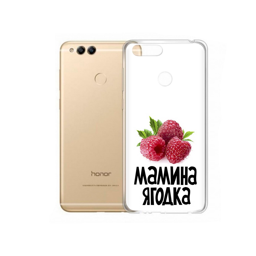 

Чехол MyPads Tocco для Huawei 7X мамина ягодка (PT94112.65.456), Прозрачный, Tocco