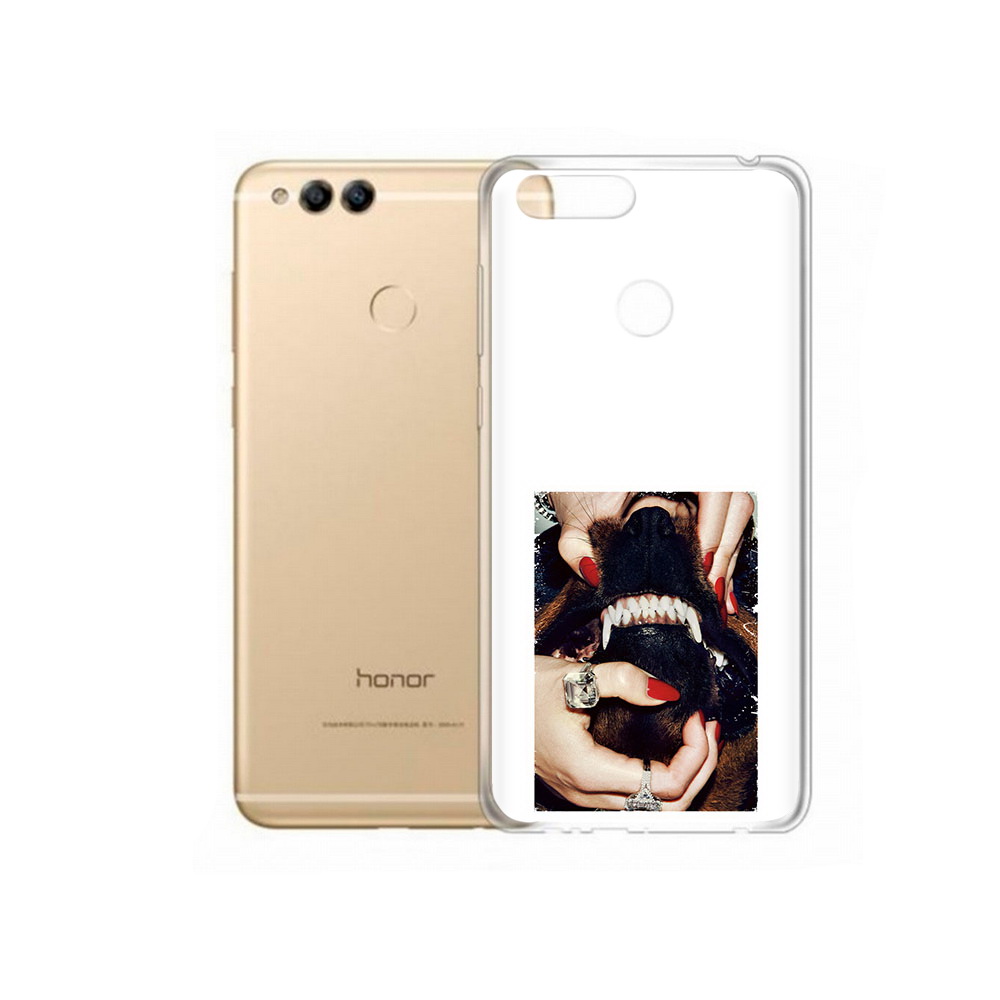 

Чехол MyPads Tocco для Huawei 7X маникюр (PT94112.65.457), Прозрачный, Tocco