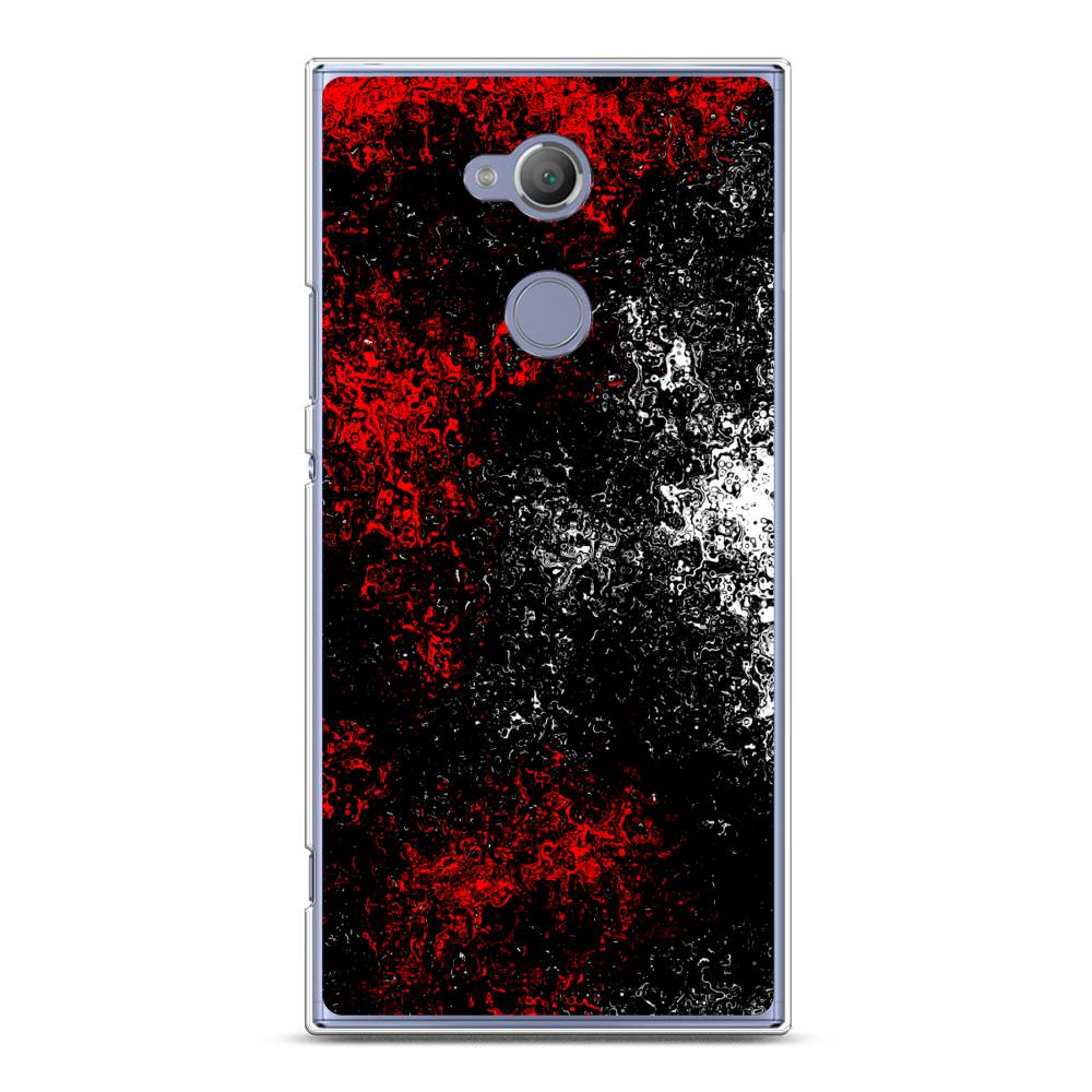 

Чехол для Sony Xperia XA2 Ultra "Монотипия", Красный;черный;белый, 53250-3