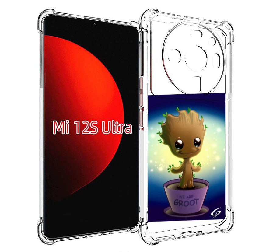 

Чехол MyPads Грут для Xiaomi 12S Ultra, Прозрачный, Tocco