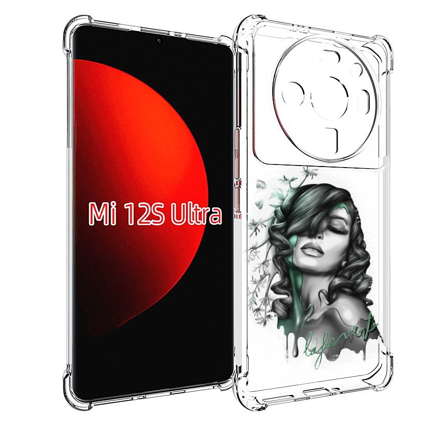

Чехол MyPads Девушка 2 для Xiaomi 12S Ultra, Прозрачный, Tocco