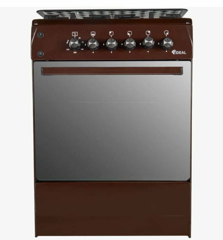 

Газовая плита Ideal L280 ГК коричневый, L280 ГК