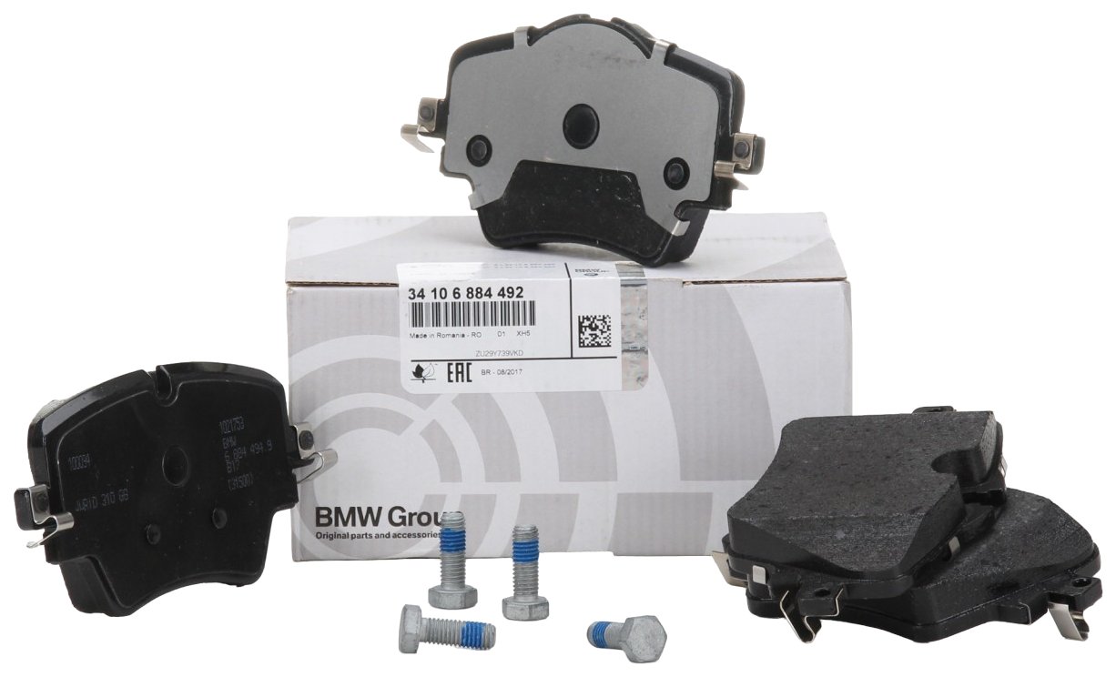 

Колодки передние BMW 5-G30/G31 X3-G01/G08 X4-G02 BMW 34 10 6 884 492