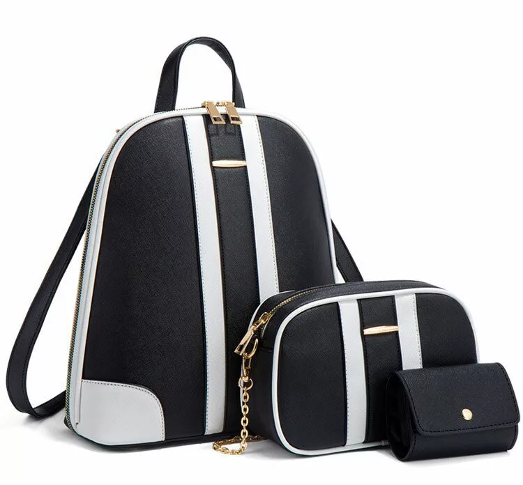 Рюкзак женский YakMi 21527YA черный, 29х27х11 см