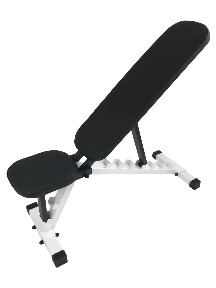 Скамья Arizona Sport Профи для жима черный/белая