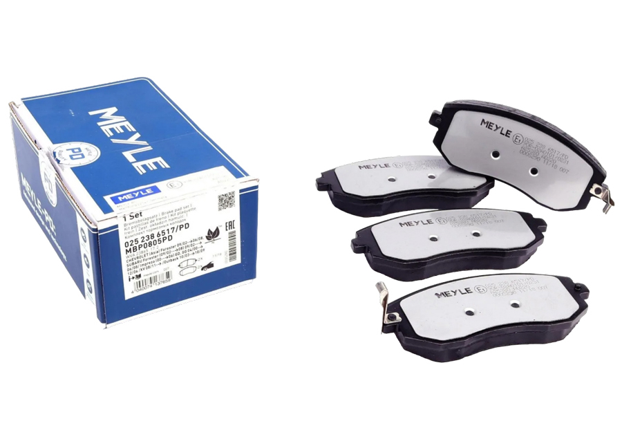 

Колодки тормозные дисковые комплект SUBARU TOYOTA MEYLE 0252386517PD