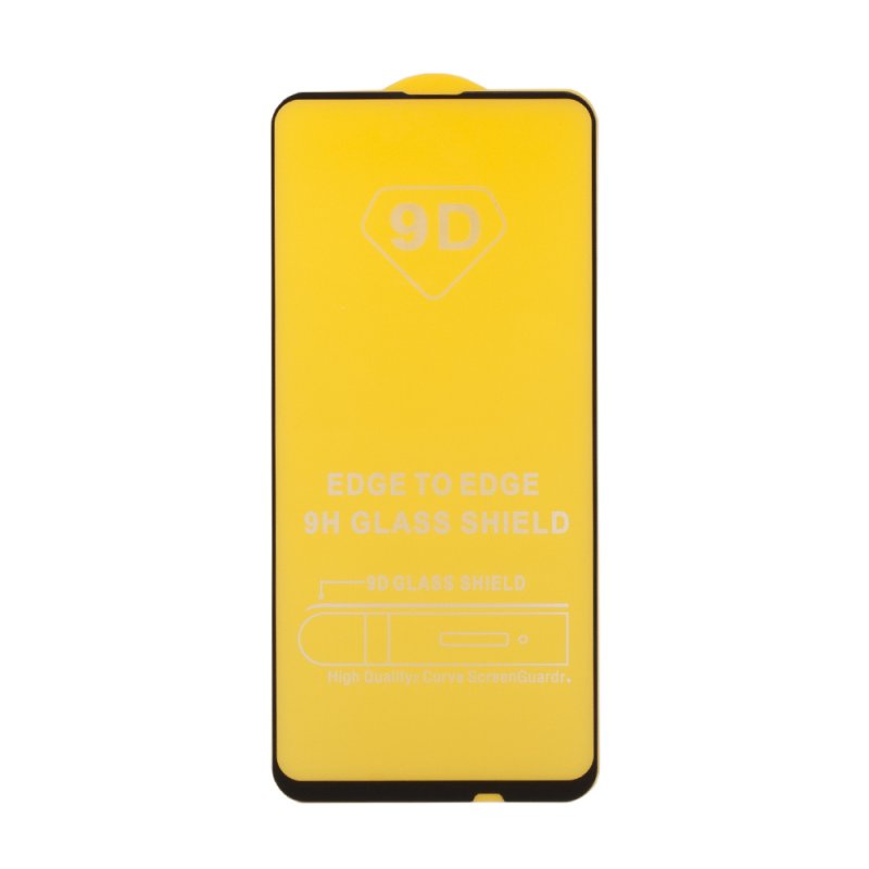 фото Защитное стекло для huawei honor 9x 9h glass shield 9d 0,3 мм yellow lp