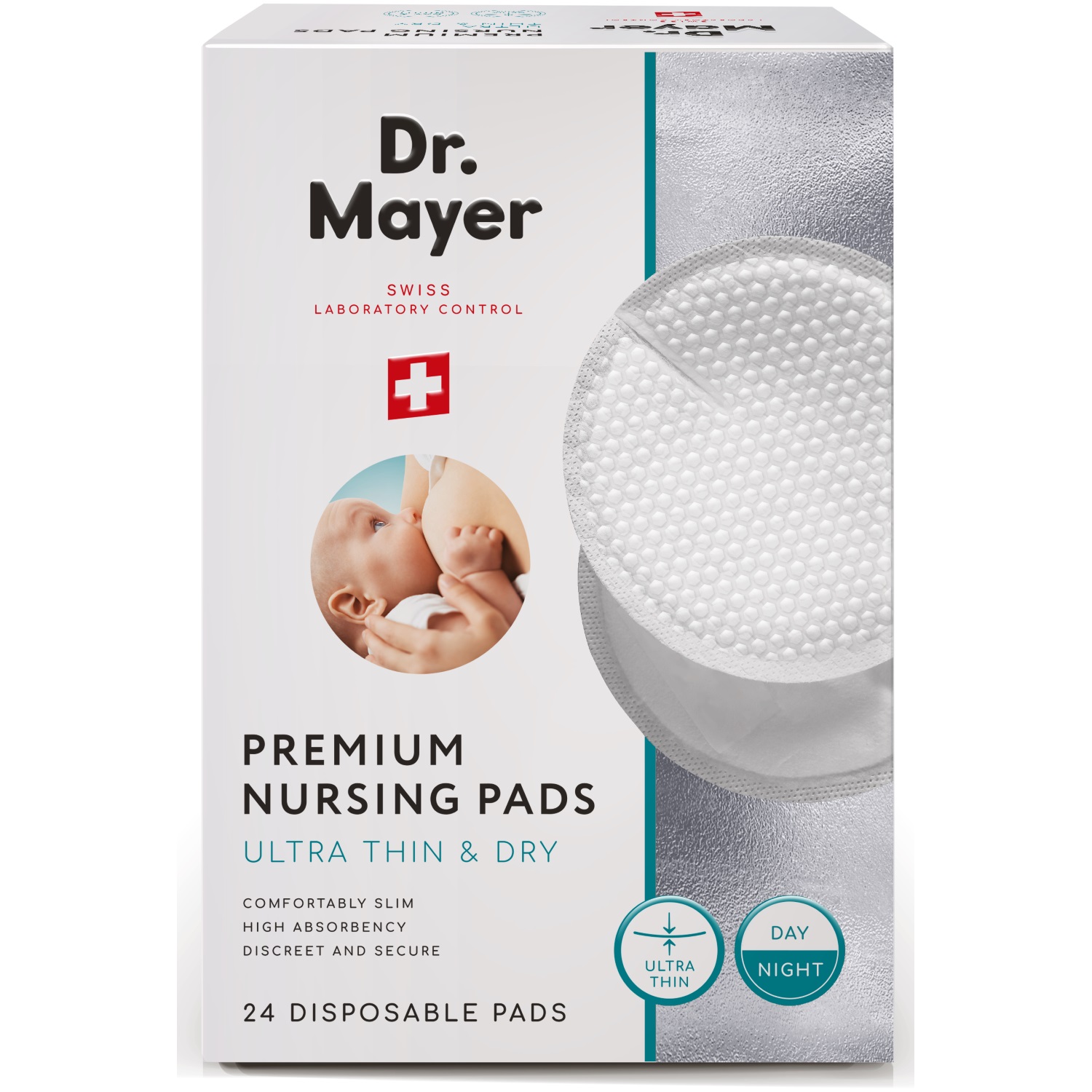 

Прокладки Dr.Mayer на грудь Ultra Thin&Dry, 24 шт