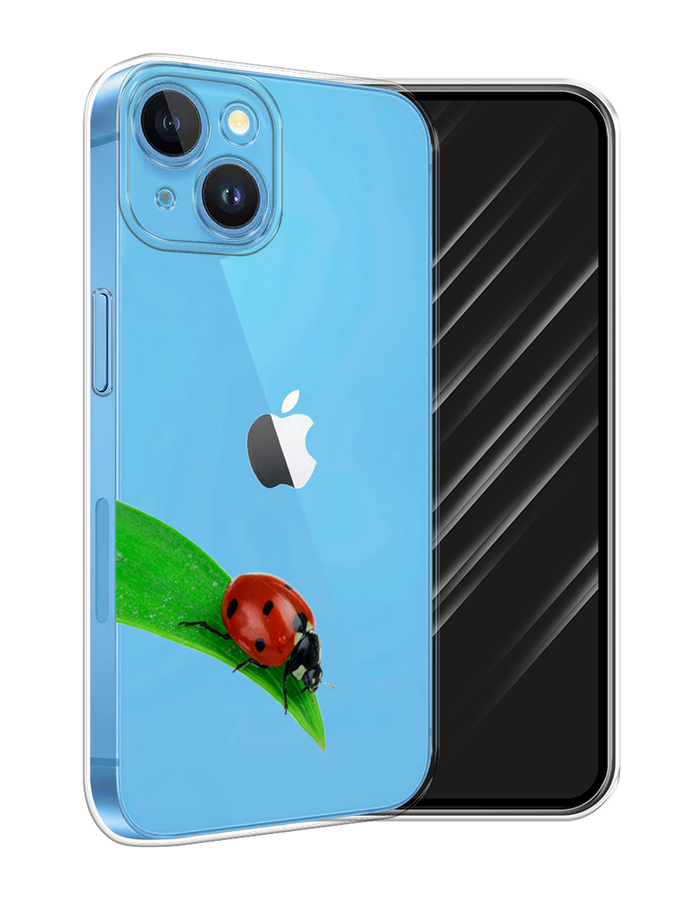 

Чехол Awog на Apple iPhone 15 "На счастье", Белый;красный;зеленый, 15550-1