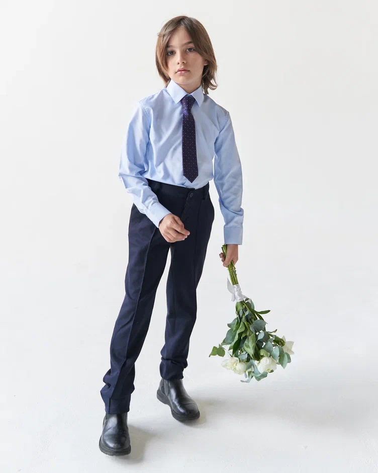 Рубашка детская Формик 4690657229358 цв. голубой р. 152