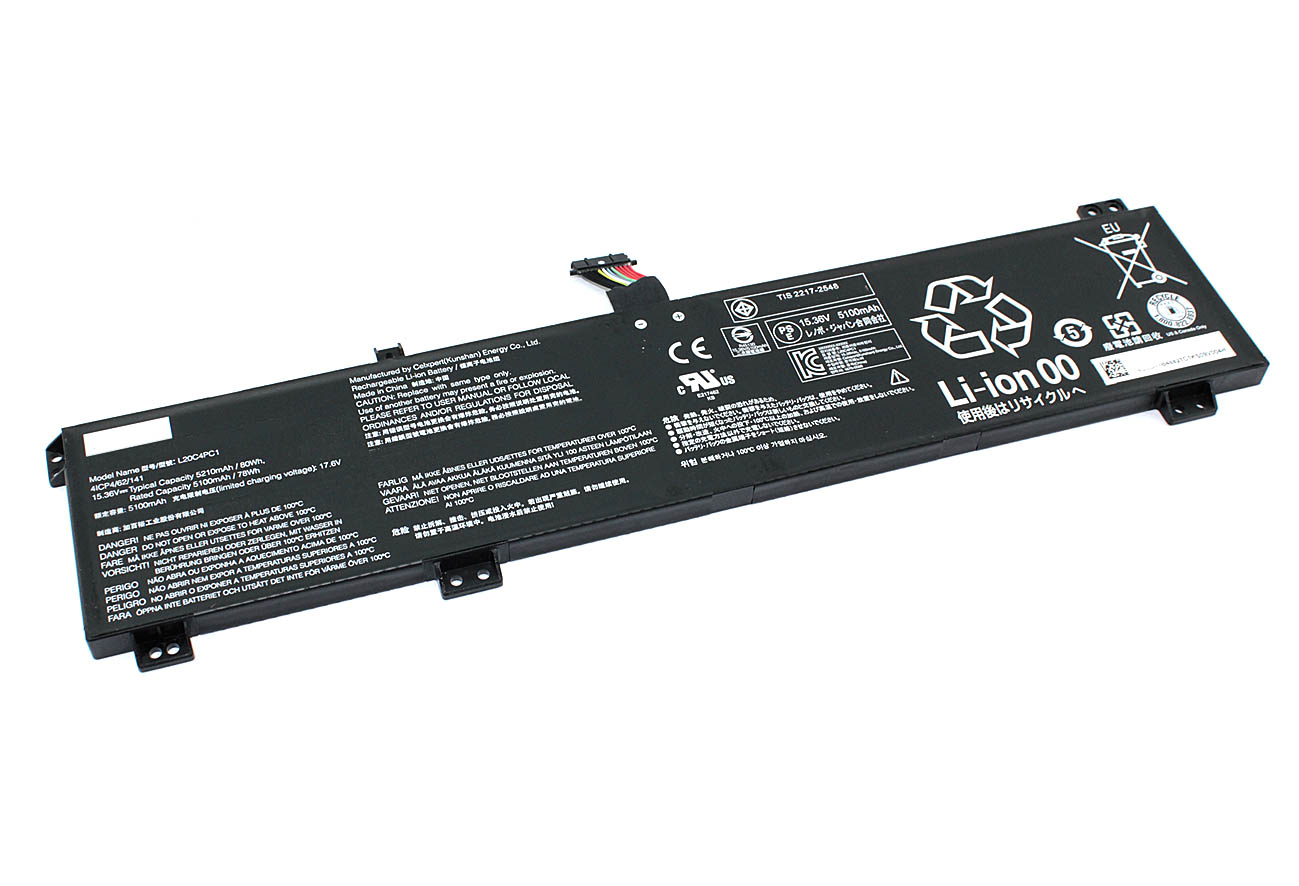 

Аккумуляторная батарея для ноутбукa Lenovo Legion 5 Pro-16ACH6 16IT (L20M4PC1) 15.36V