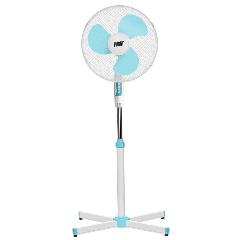 Вентилятор напольный Hitt HT6501 голубой; белый вентилятор lofans desktop circulation fan голубой