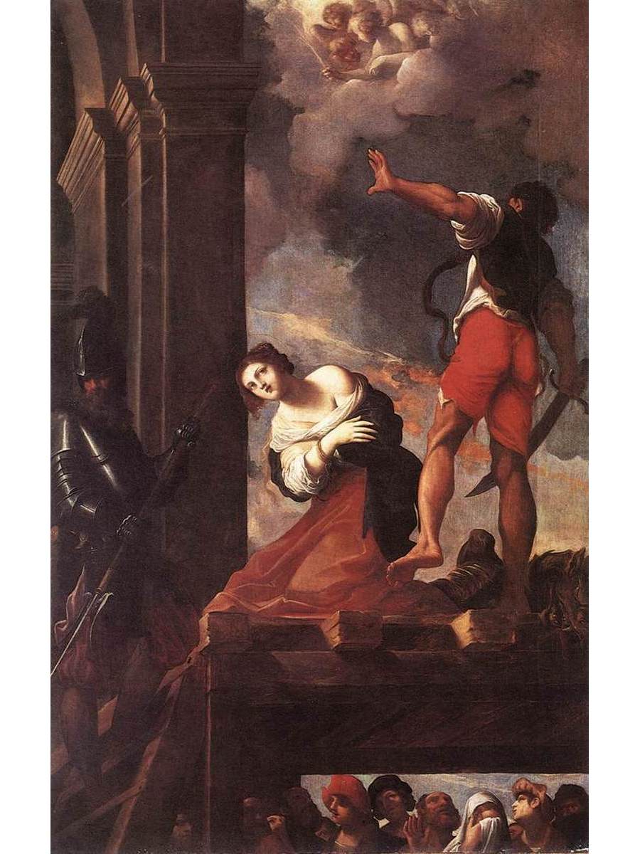 

Постер DRABS A3 Лодовико Карраччи The Martyrdom of St Margaret