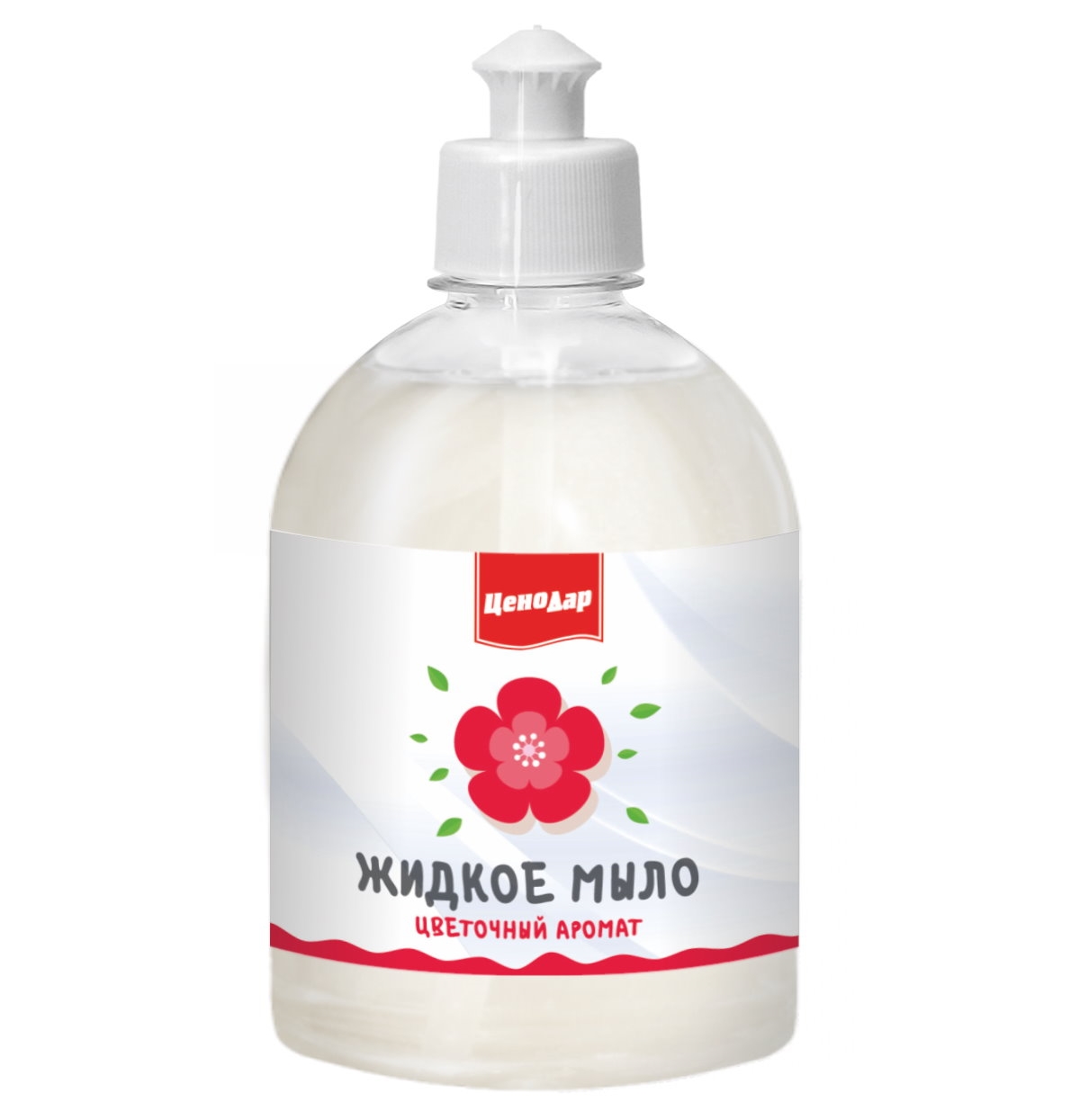 Жидкое мыло ЦеноДар Цветочный аромат 500 мл штопор бутылка вхламинго 10 5 х 2 5 см