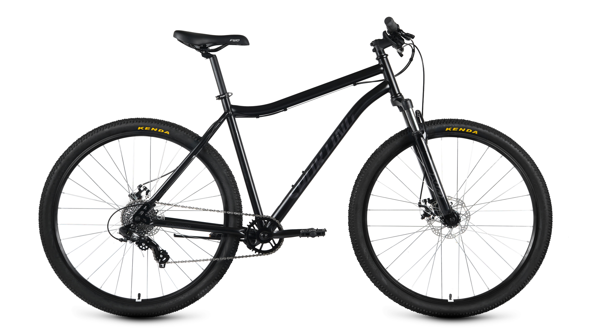 Велосипед горный Forward Sporting 29 20 D рама 21 черный темно-серый 2769000₽