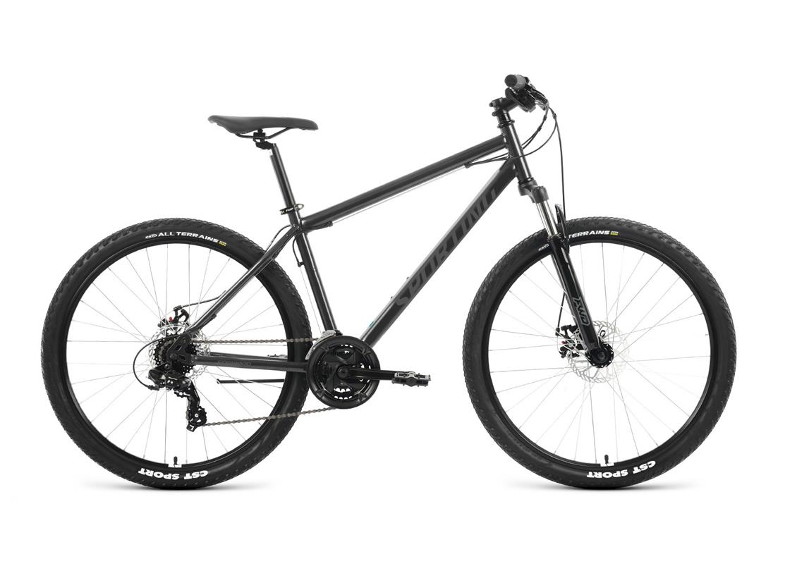 фото Велосипед горный forward sporting 29 2.0 d рама 21" черный темно-серый