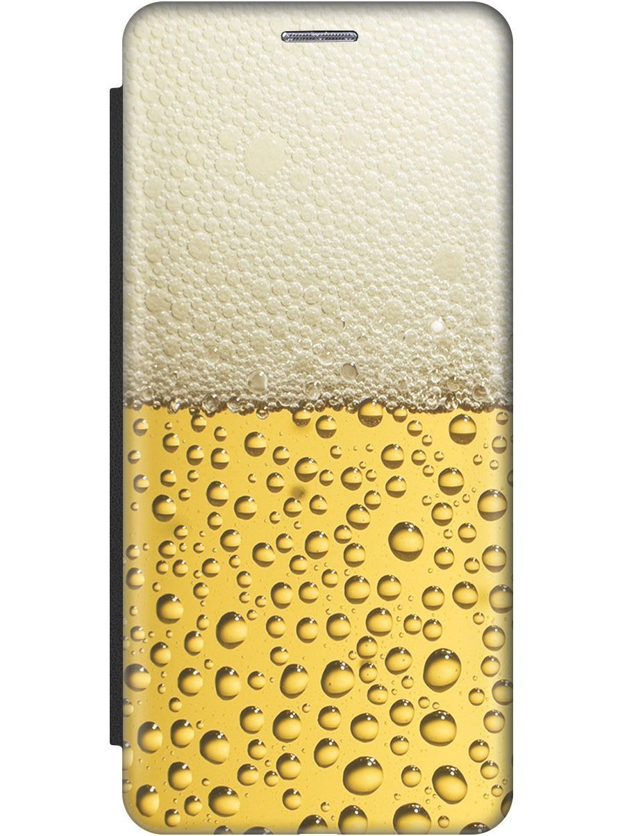 

Чехол-книжка на Poco X5 Pro 5G c принтом "Пиво" черный, Желтый;серый, 158278