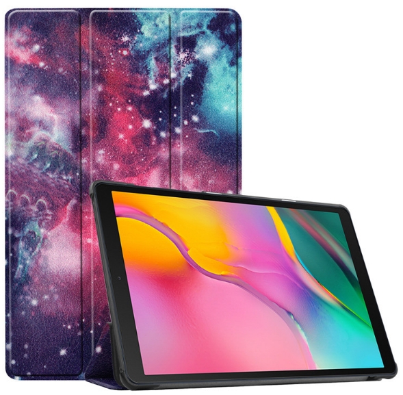 

Чехол MyPads для Huawei Mate Pad 11 2021 тематика Звездное небо, Фиолетовый, Cielo Stellato