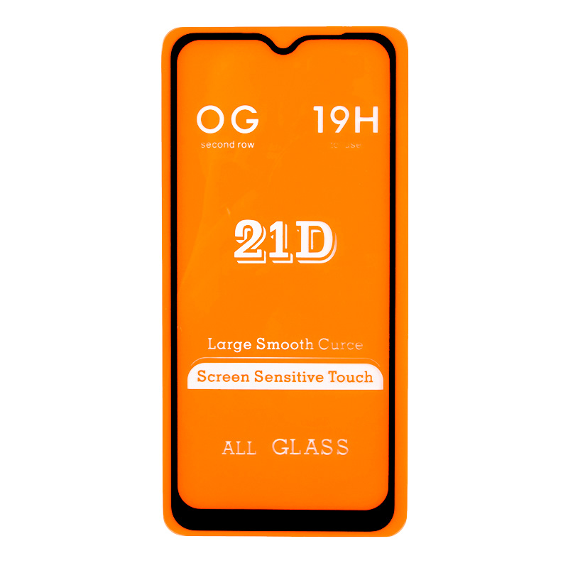 Защитное стекло для Samsung Galaxy A20s Full Curved Glass 21D 0,3 мм Orange