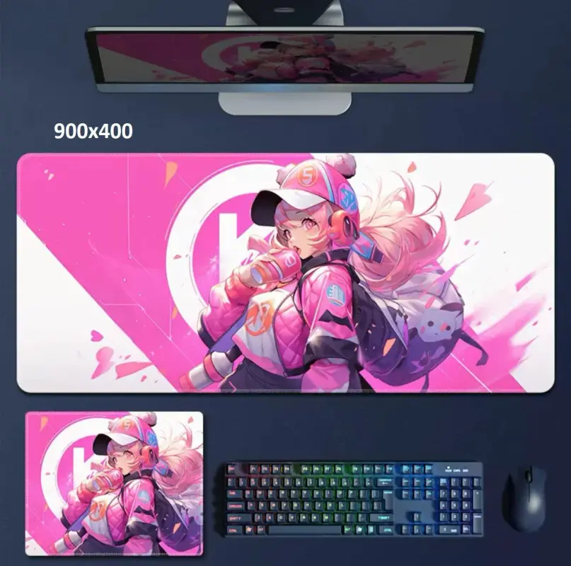 

Игровой коврик для мыши и клавиатуры NoBrand Flex-4 (ART-58), Разноцветный, Flex-4