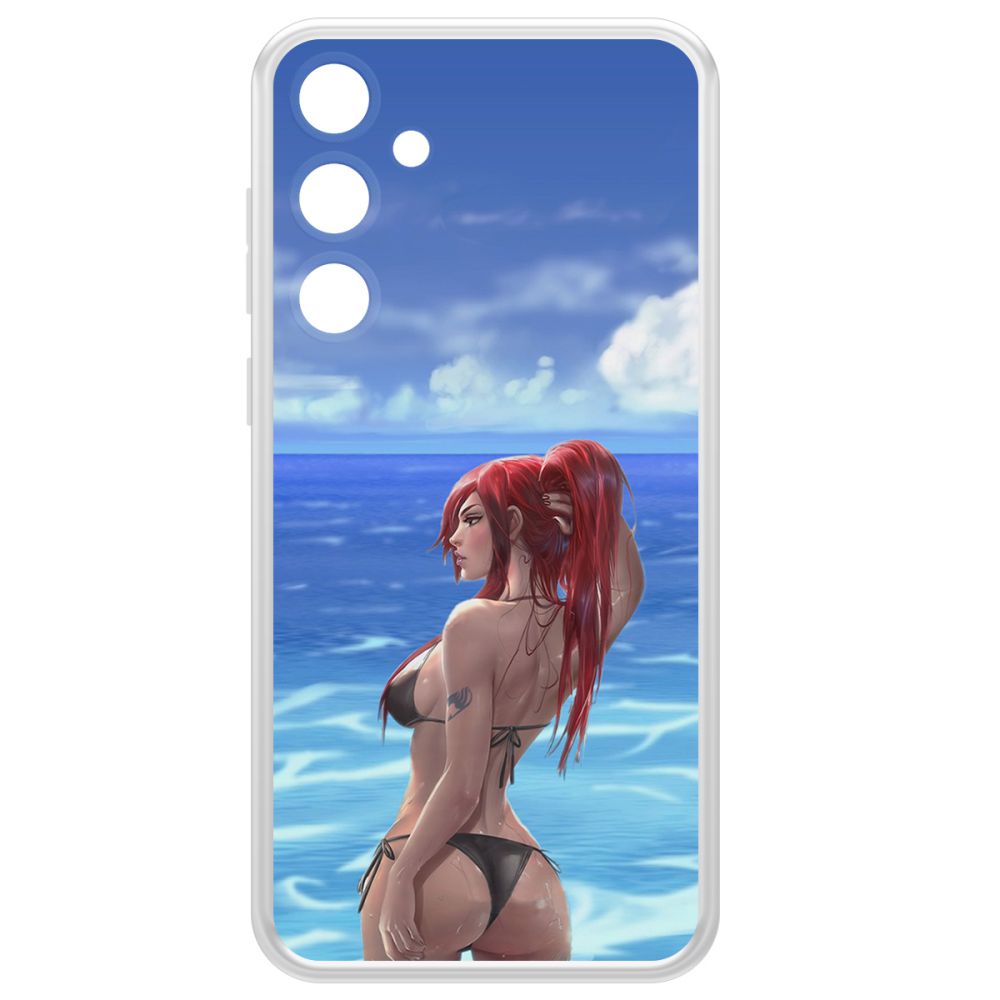 

Чехол-накладка Krutoff Clear Case Купальник женский для Samsung Galaxy A55 5G (A556), Прозрачный