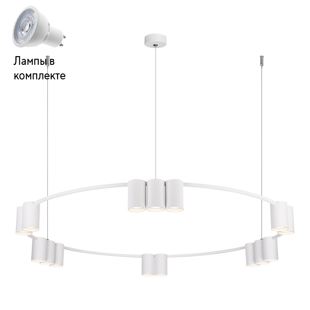 

Подвесная люстра Velante 471-003-15, 471-003-15+Lamps