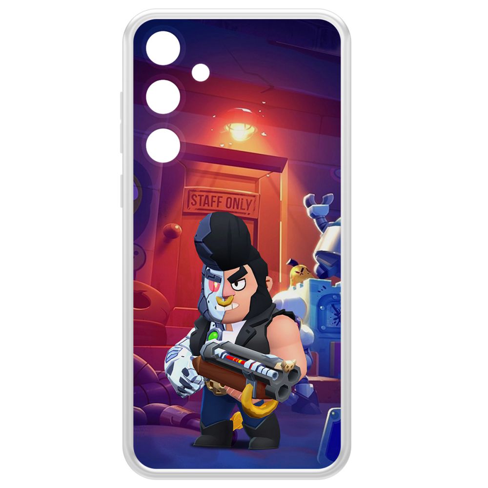 

Чехол-накладка Krutoff Clear Case Brawl Stars-Б-800 для Samsung Galaxy A55 5G (A556), Прозрачный