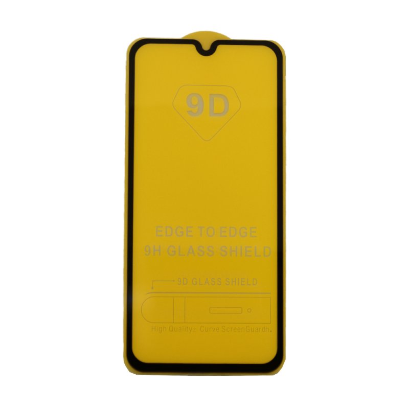 Защитное стекло для Samsung A01 Edge To Edge 9H Glass Shield 9D 0,3 мм Yellow