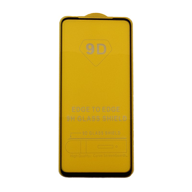 фото Защитное стекло для samsung a11 edge to edge 9h glass shield 9d 0,3 мм yellow lp