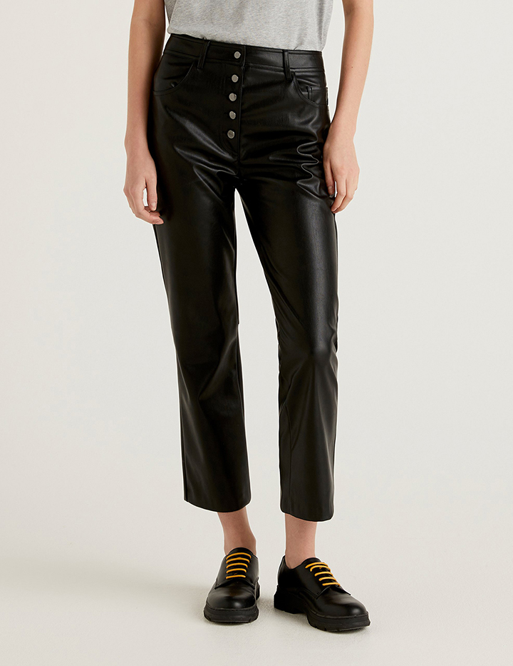 

Брюки женские United Colors of Benetton 21A_4IVR55AB5 черные 40
