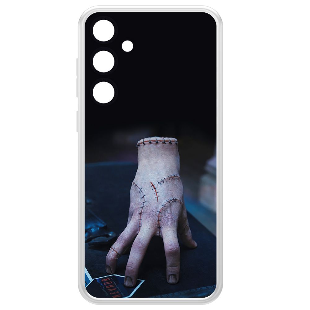 

Чехол-накладка Krutoff Clear Case Уэнсдей Аддамс - Вещь для Samsung Galaxy A55 5G (A556), Прозрачный
