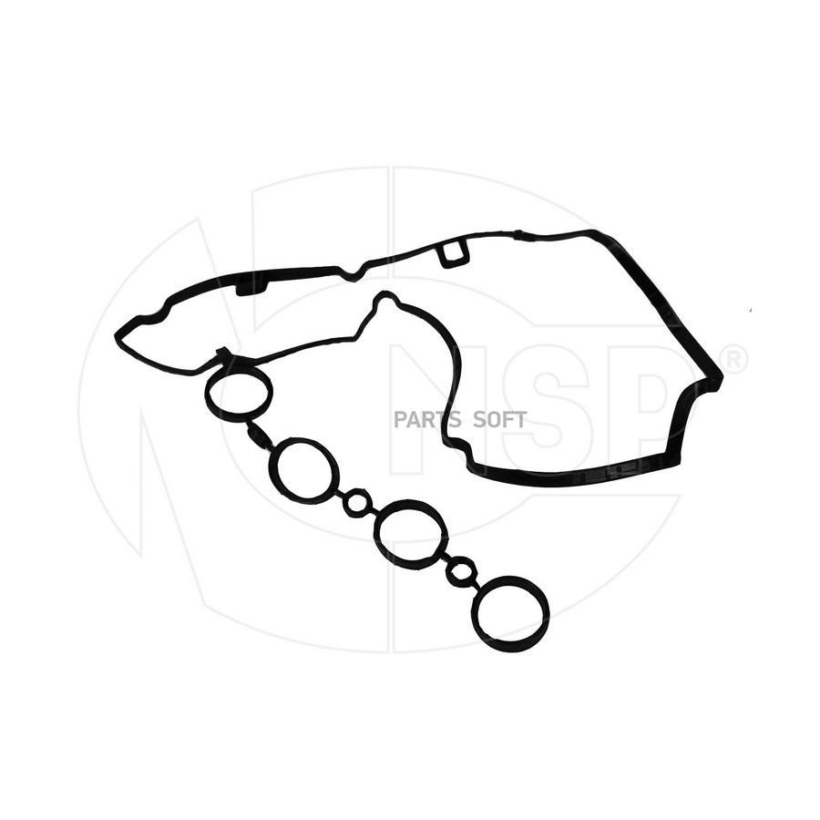 Прокладка Клапанной Крышки Gm Cruze/Opel Astra J/Insignia/Mokka Mot.1,6/1,8l Nsp Nsp015535