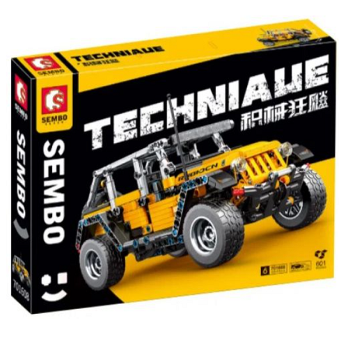 Конструктор Sembo Block 701608 JeepWrangler, 601 деталь конструктор sembo block ktm 250 duke 731 дет