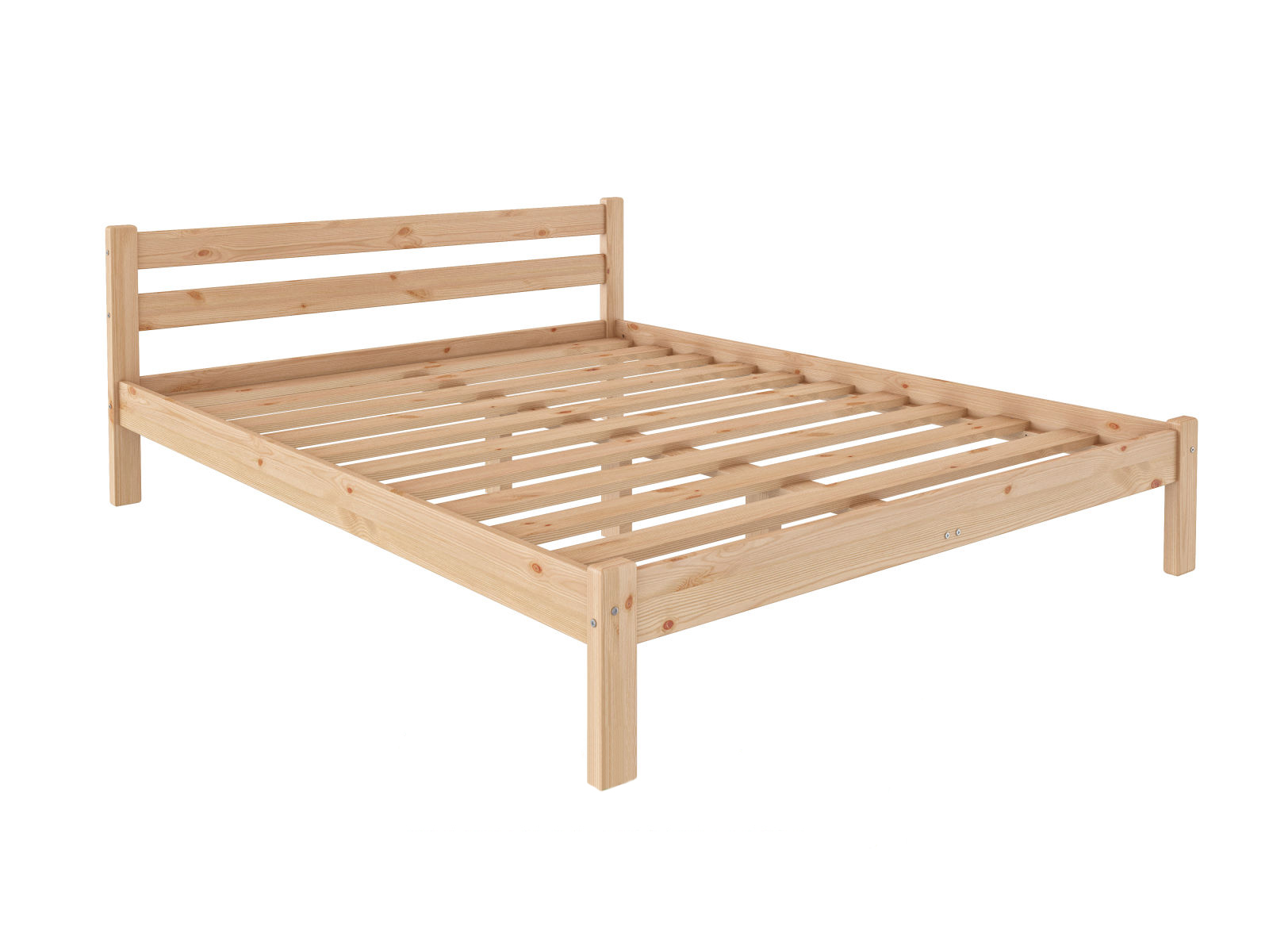 Кровать Profi Hobbi Стандарт 1800 х 2000 сосна бесцветный акриловый лак 16000₽