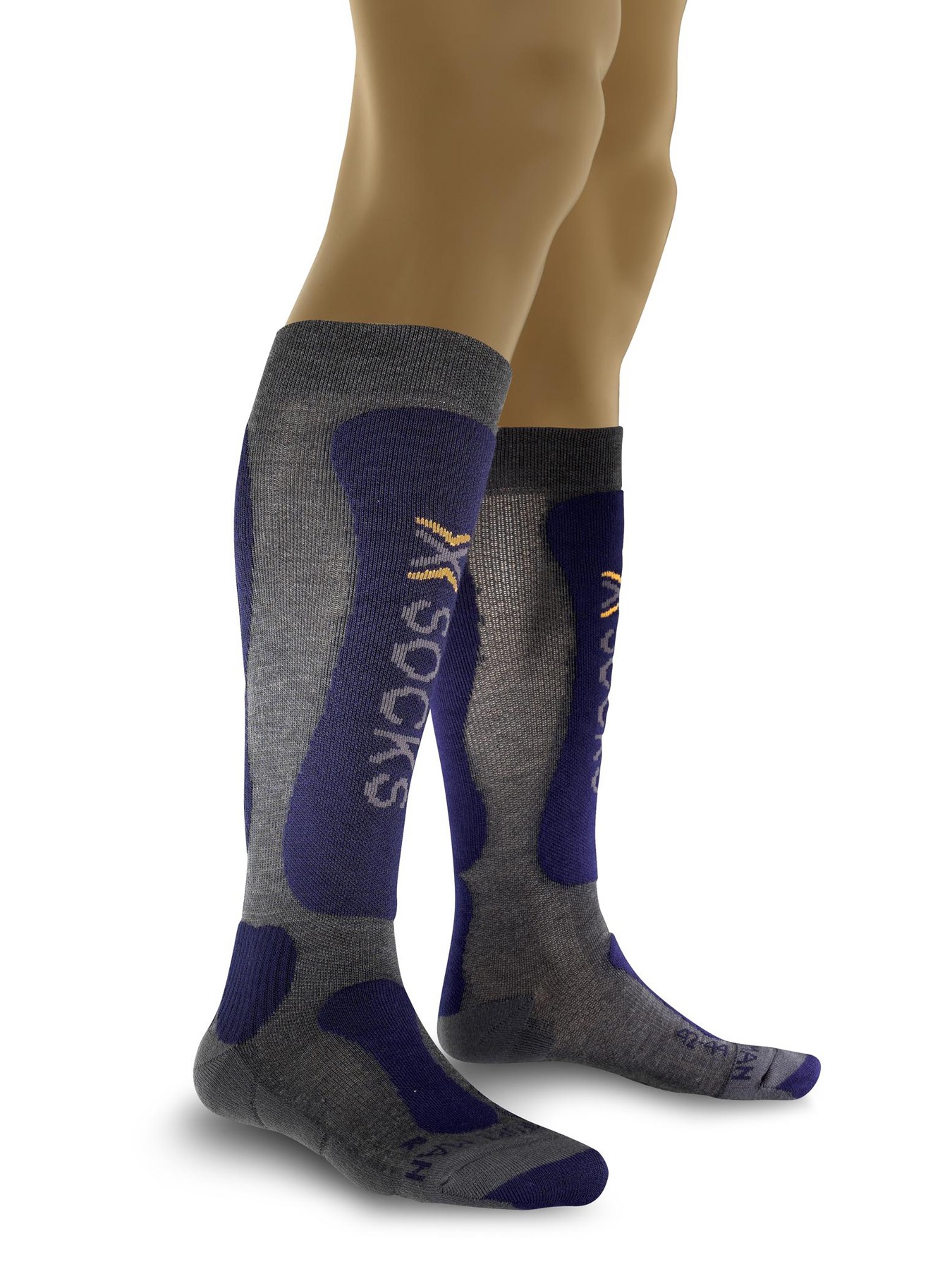 

Носки унисекс X-Socks X20280 серые, Серый, X20280