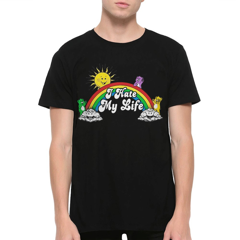 

Футболка мужская Dream Shirts I Hate My Life черная 2XL, Черный, I Hate My Life