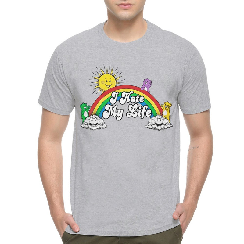 

Футболка мужская Dream Shirts I Hate My Life серая 3XL, Серый, I Hate My Life