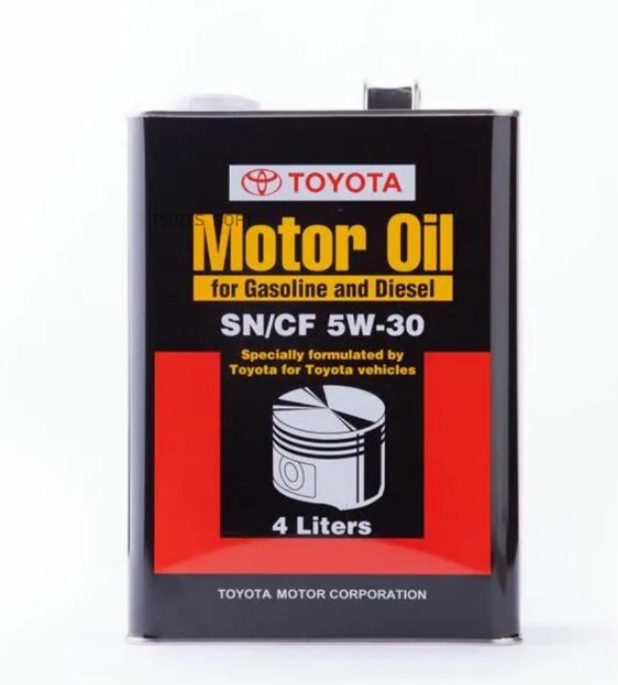 

Моторное Масло Toyota Motor Oil Sn/Cf Sae 5W-0 4л