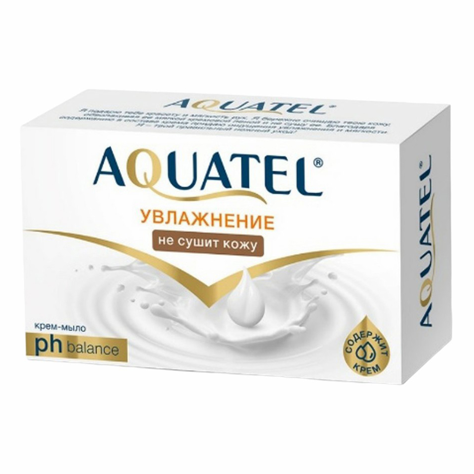 фото Крем-мыло туалетное aquatel классическое 90 г
