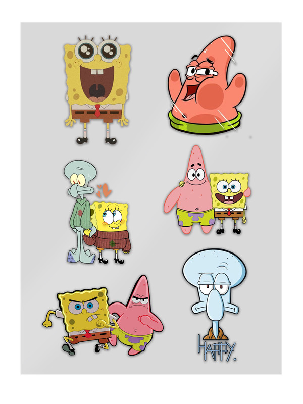 

Термонаклейки для одежды СувенирShop Sponge Bob/Спанч Боб A4 TS-MUSB3-A4/1, Разноцветный, TS-MUSB3-A4/1
