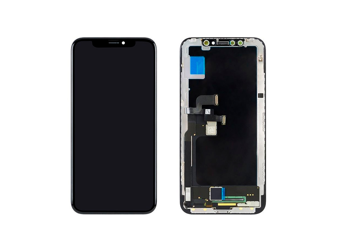 Дисплей NoBrand iPhone X для смартфона Apple iPhone X черный