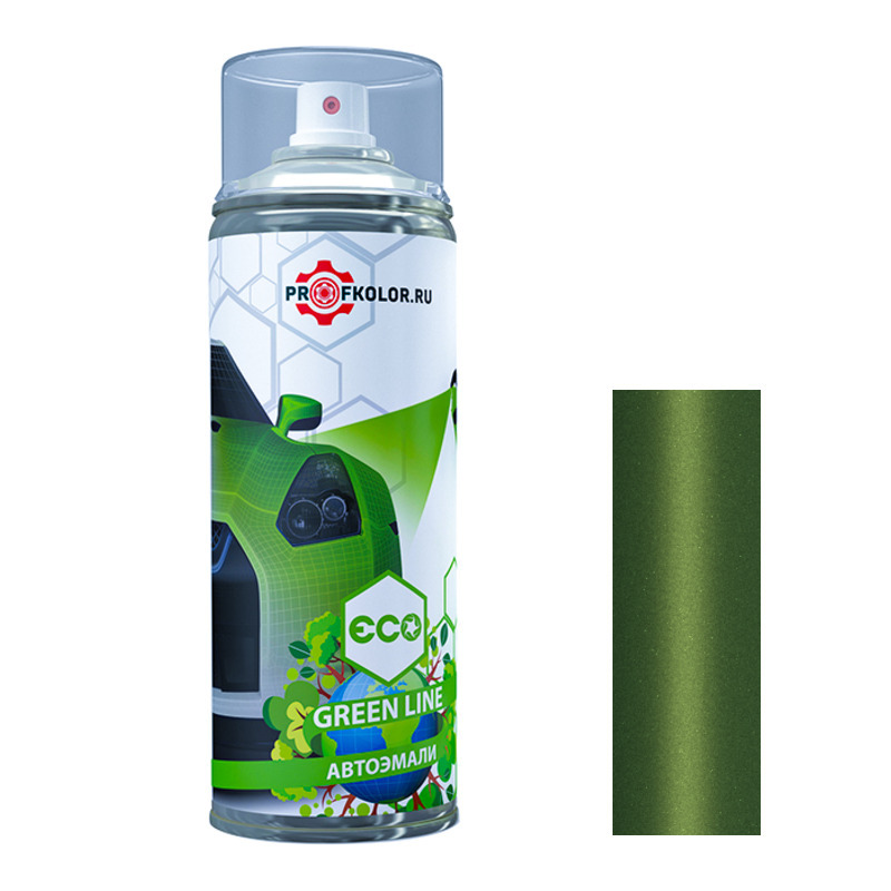 

Аэрозольная краска Profkolor Ford - 90717, Envi, 520 мл., Зеленый, A-FORD-Green