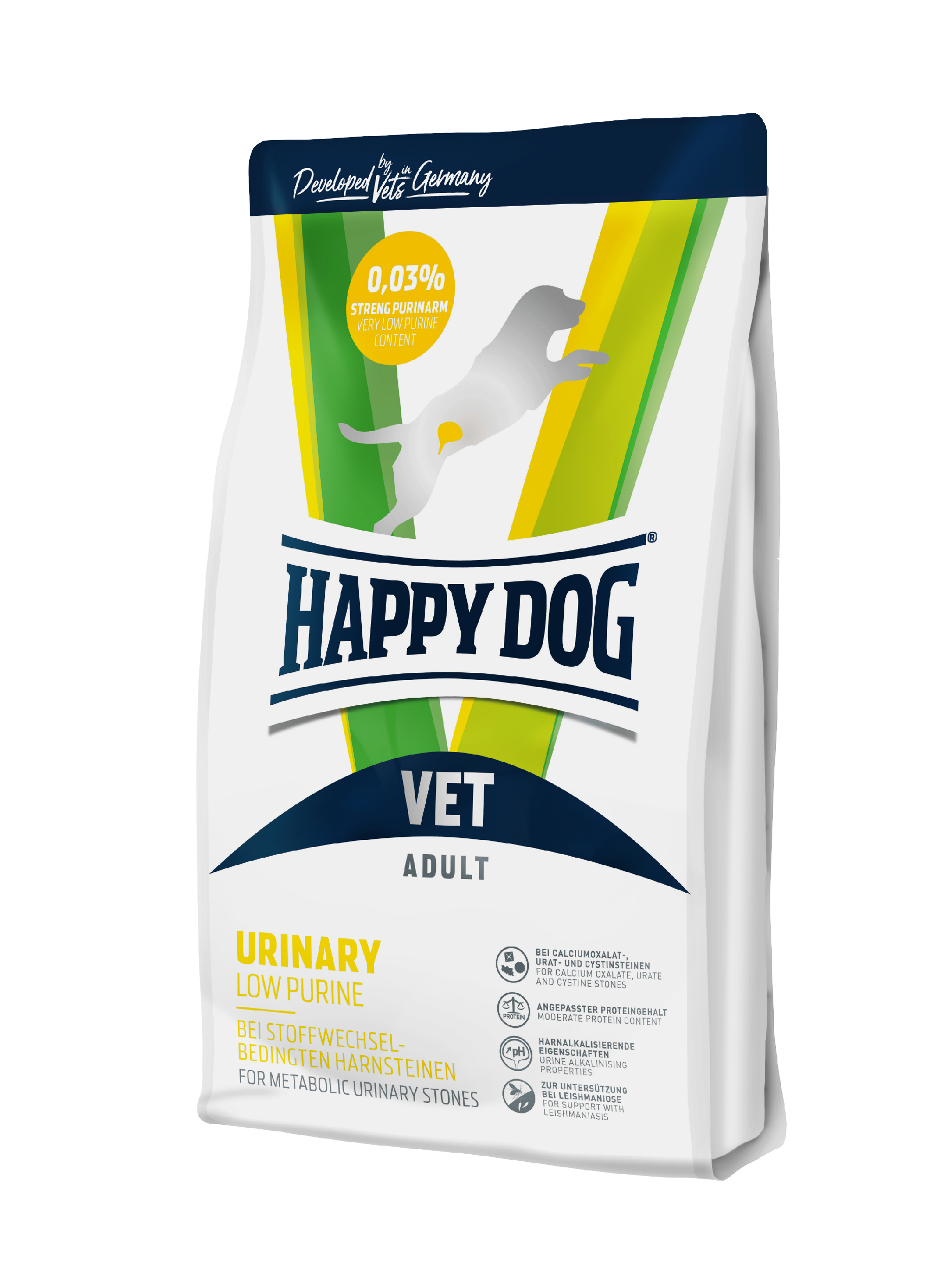 фото Сухой корм для собак happy dog vet urinary low purine при мкб оксалатного типа, 4 кг