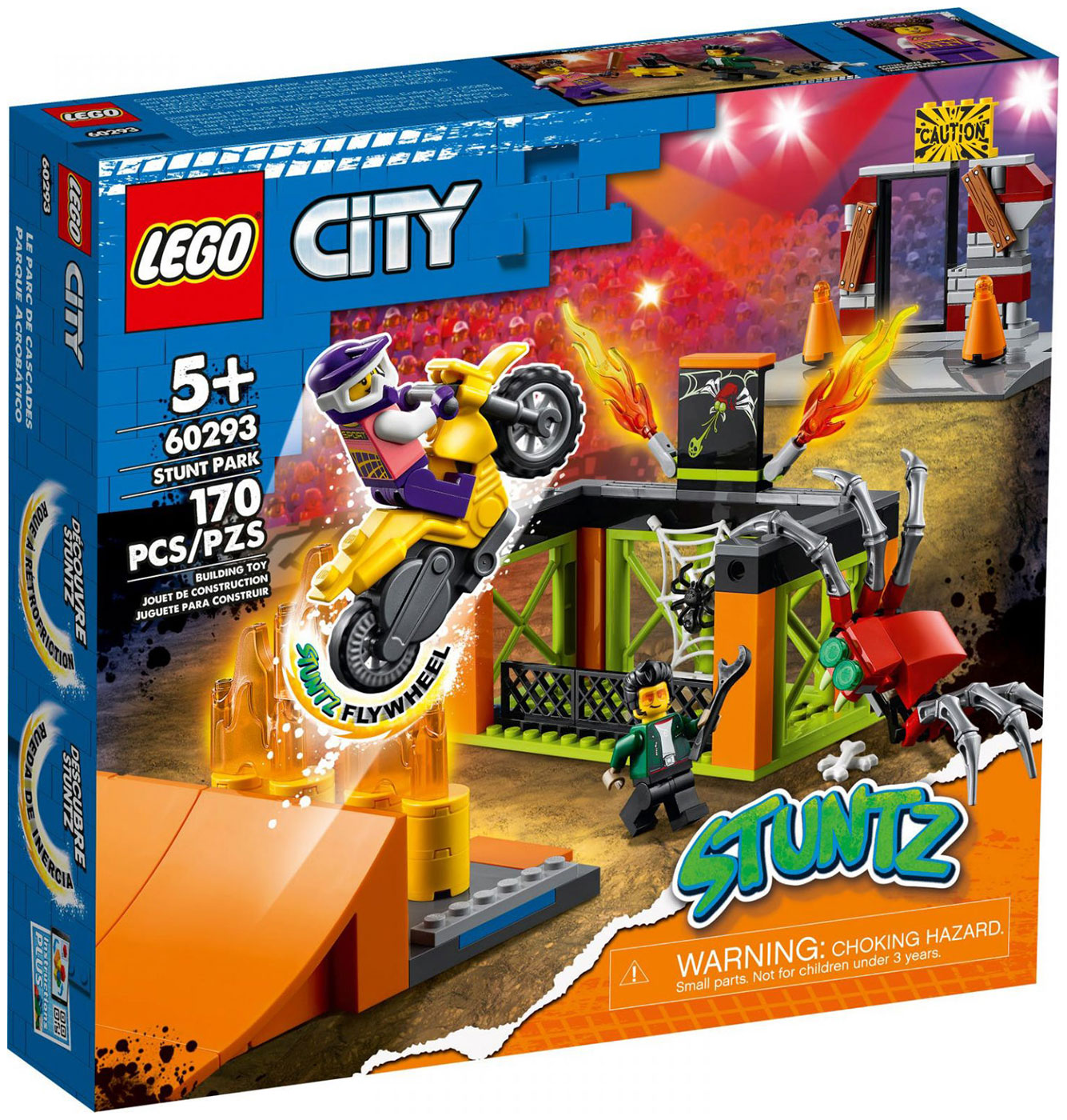 Конструктор Lego CITY Парк каскадёров 60293