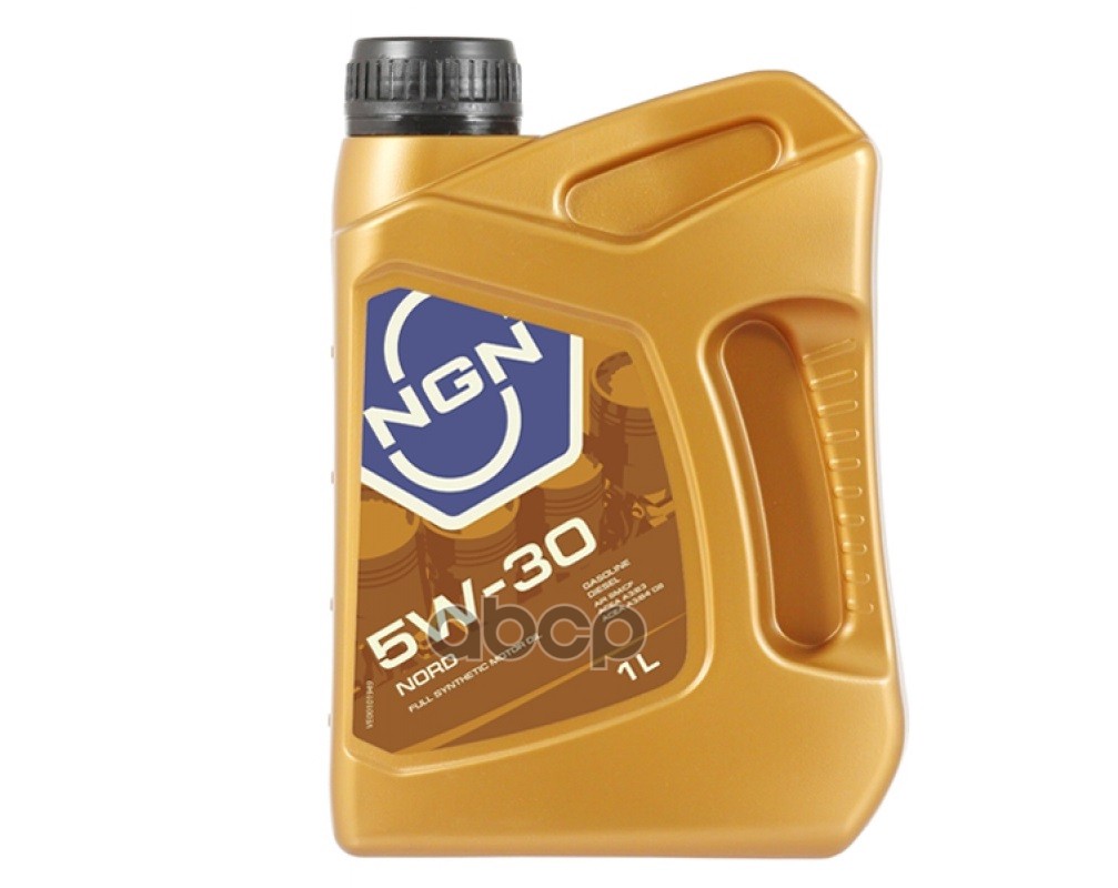 фото Ngn 5w-30 nord sm/cf 1л (синт. мотор. масло)