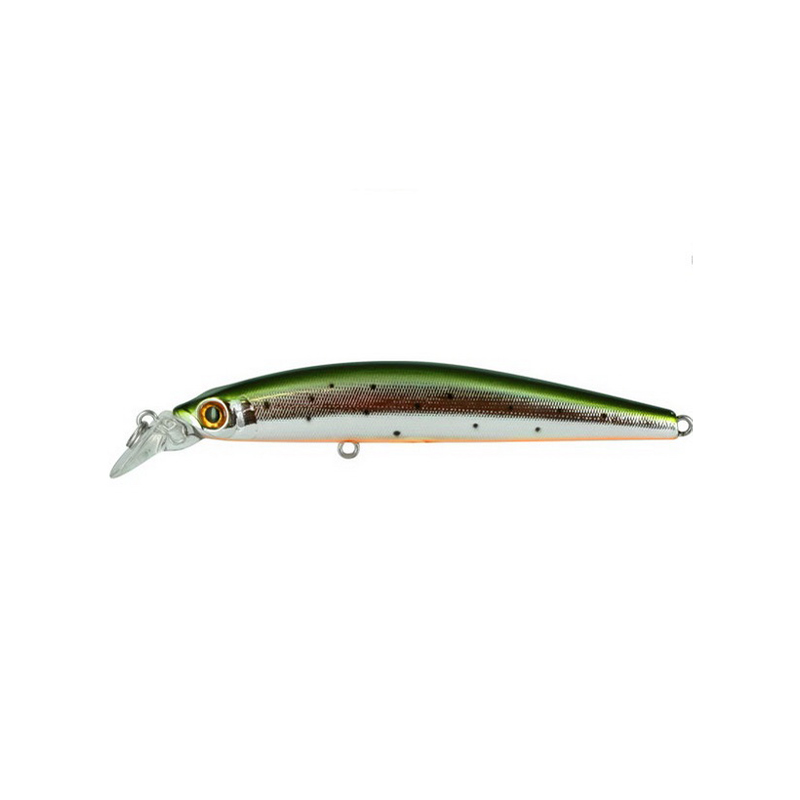 

Воблер Tsuribito Minnow 95F, цвет №055, Оранжевый;зеленый;серебристый, Minnow